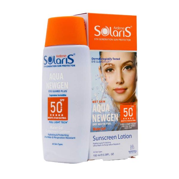 تصویر  لوسیون ضد آفتاب آردن مدل Aqua Newgen با +SPF50 مناسب انواع پوست حجم 100 میلی لیتر