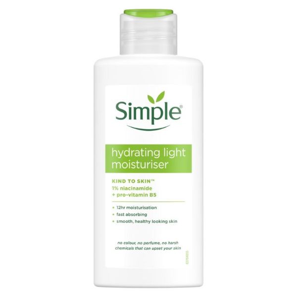 تصویر  کرم آبرسان و مرطوب کننده سیمپل مدل لایت حجم 125ml