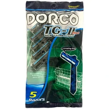 تصویر  خود تراش دو لبه دورکو DORCO مدل TG-II Plus بسته 5 عددی