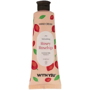 تصویر  کرم مرطوب کننده دست ویت یو مدل Rosey Rosehip ظرفیت 50 میلی لیتر