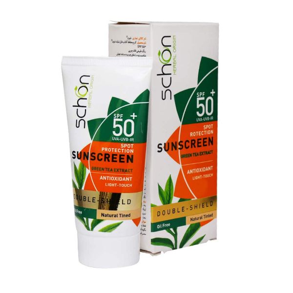تصویر  کرم ضد آفتاب دابل شیلد فاقد چربی SPF50+ شون 50 میلی لیتر
