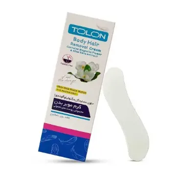 تصویر  کرم موبر بدن مناسب پوست های معمولی تولون حجم 100ml
