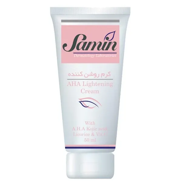 تصویر  کرم روشن کننده ثمین 50ml