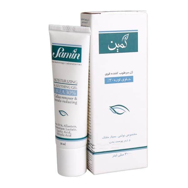 تصویر  ژل مرطوب کننده قوی اوره 30 درصد ثمین