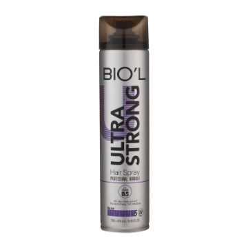 تصویر  اسپری حالت دهنده مو بیول مدل Ultra Strong حجم 500 میلی لیتر