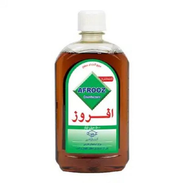 تصویر  محلول ضدعفونی کننده سطوح افروز مدل CLEANER حجم 500 میلی لیتر